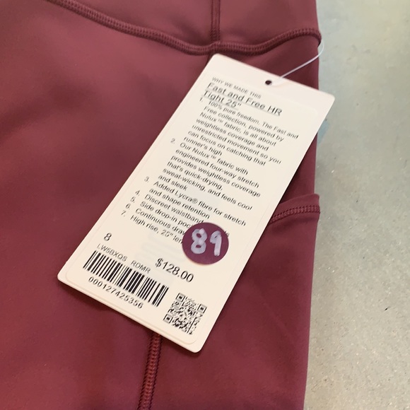 NWT Fast and Free 25” leggings - Picture 3 of 9